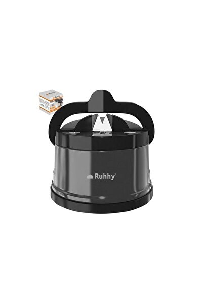 Ruhhy Ascuțitor manual de cuțite, profesional, bază antiderapantă, 5,5x6 cm, ...