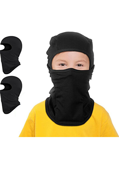 dokaca Black, Children's Thermal Balaclava, Windproof