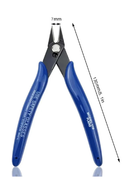 Choice1 كماشة قطرية واحدة من الفولاذ الكربوني، قاطعة أسلاك كهربائية، مقص أسلا...