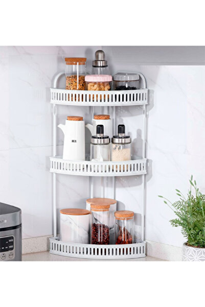 VALUE رف زاوية تنظيم ٣ ارفف،