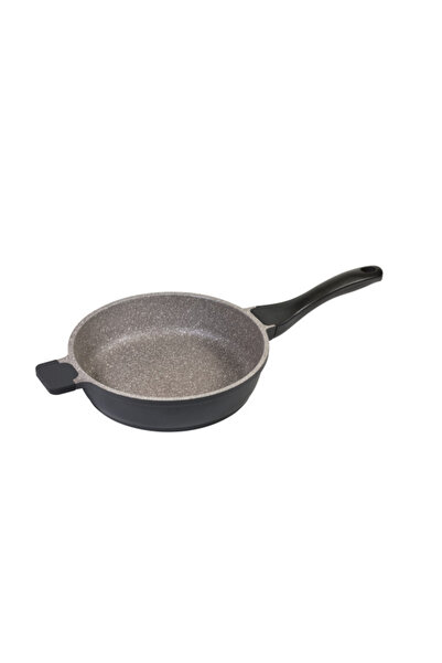 Carl Schmidt Sohn deep frying pan, aluminum, black/brown