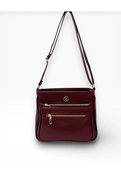 eflanmoda Geantă de umăr pentru femei cu 4 compartimente și curea transversal...