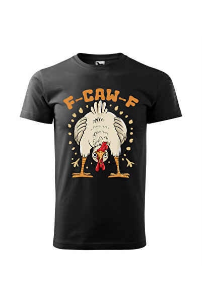 Malfini Tricou personalizat, "F CAW F", Negru, Marime XL, Model #18