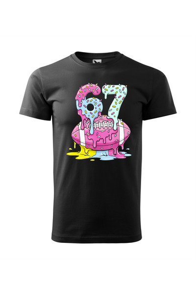 Malfini Custom T-shirt, "Six Seven", Black, Size L, Model #26