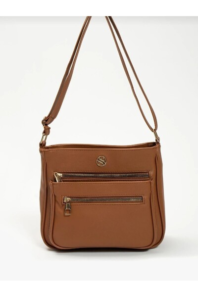 eflanmoda 4 Compartment Women's Shoulder Bag with Adjustable Crossbody Strap