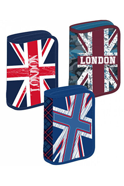 OEM Pencil Case Unfitted 1 Zipper London Blue