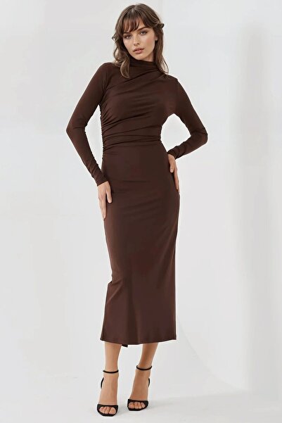 Hiccup Μίντι φόρεμα με λεπτομέρεια ντραπέ