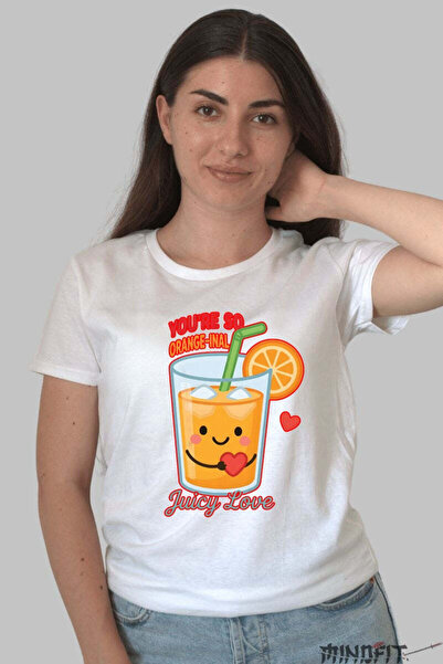 GILDAN Tricou Valentine S Day Cuplu You Re So Orange Inal Juicy Love Dama