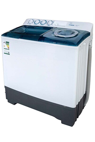 fısher غسالة ملابس، حوضان، سعة 14 كجم، تجفيف 9 كجم، لون أبيض، FW-P14000N