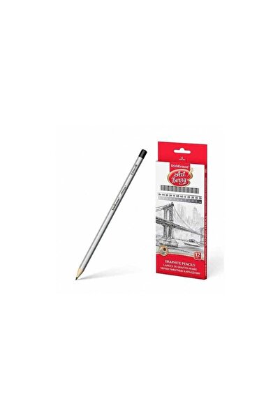 Erich Krause Creion grafic Ek Artbery 2,2 mm, diferite durități, formă hexago...