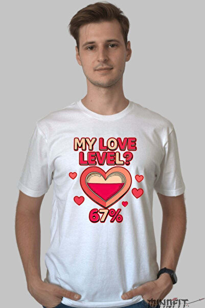 GILDAN Tricou Valentine S Day My Love Level 67 Barbat