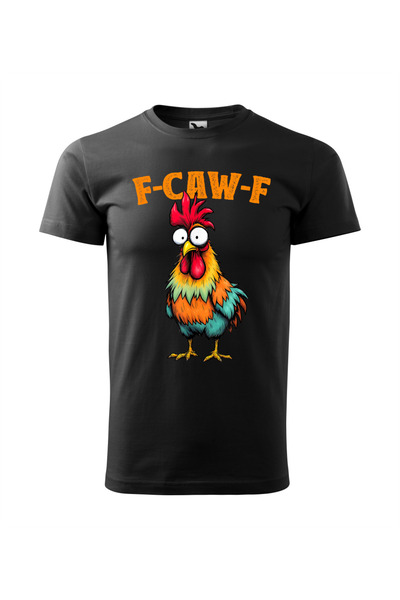 Malfini Custom T-shirt, "F CAW F", Black, Size 146 cm, Model #12