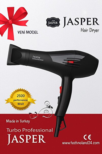 JASPER Tr-701 Turbo 2500 W Professional Hair Dryer