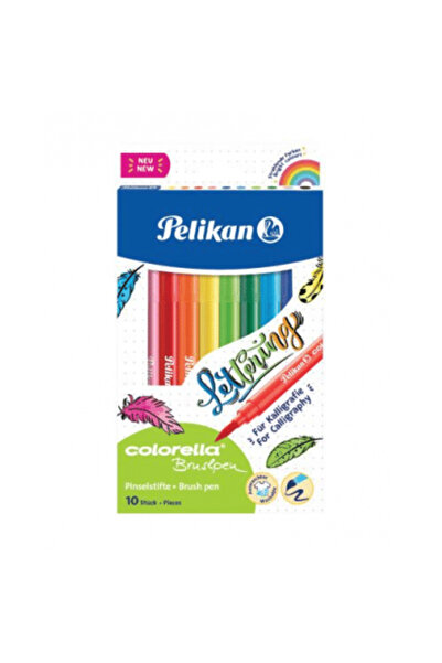 Pelikan Carioca Colorella, Set 10 - Varf tip Pensula