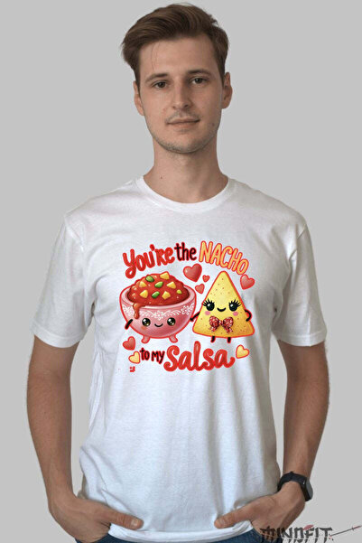 GILDAN Tricou Valentine S Day Cuplu You Re The Nacho To My Salsa Barbat