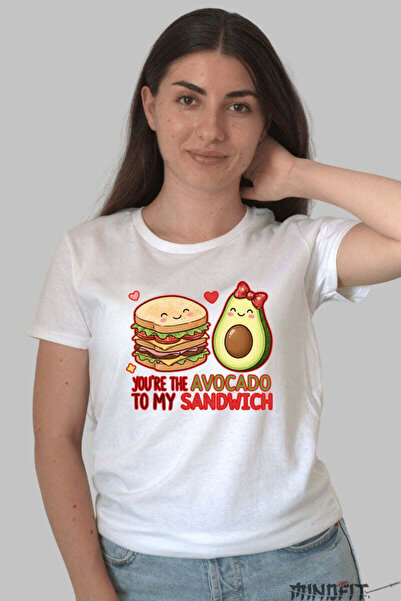 GILDAN Tricou Valentine S Day Cuplu Esti Avocado Ul Sandvisului Meu Dama