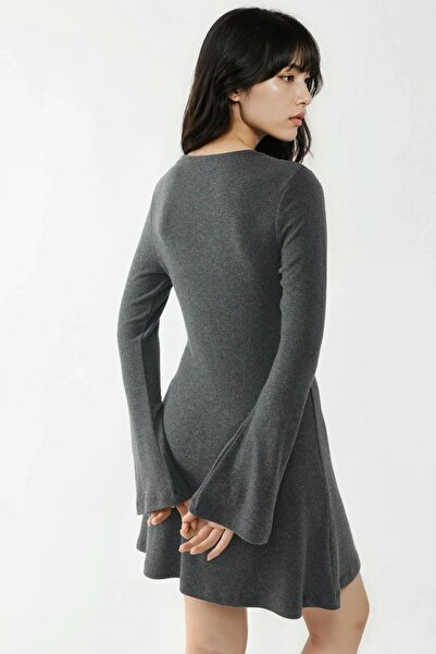 Hiccup Rochie mini texturată cu decolteu tip barcă