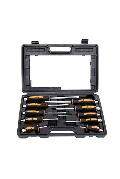 Kraft Set of 10-piece tamper screwdrivers,