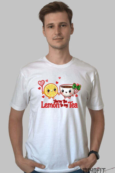 GILDAN Tricou Valentine S Day Cuplu You Re The Lemon To My Tea Barbat