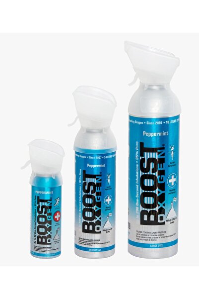 BOOST OXYGEN (3lü Rekreasyonel Oksijen Spreyi Paket- Nane Ferahlığı)