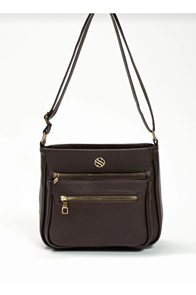 eflanmoda Geantă de umăr pentru femei cu 4 compartimente și curea transversal...