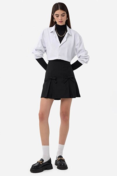 Hiccup Fustă mini cu detalii de fundă