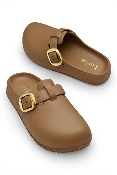 ISPARTALILAR 303 Comfortable Orthopedic Sole Daily Women's Slippers Closed Fr...