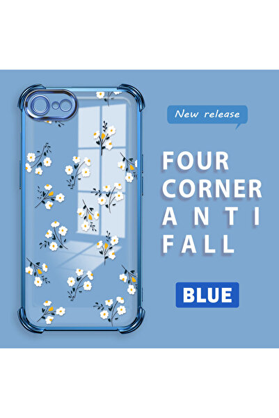 Hontinga iPhone Se 2020 Compatible Camera Protected Transparent Soft Silicone...