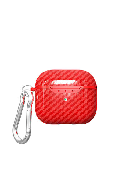 teknocep store powered by حافظة Air-Pods 4 TKNC Airbag 05 سيليكون-أحمر