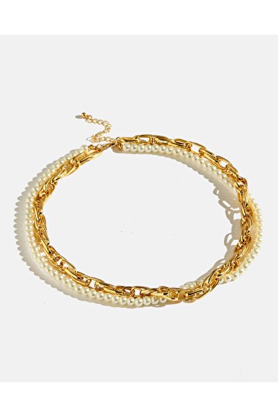 REDTAG Women Gold Embellished Necklace