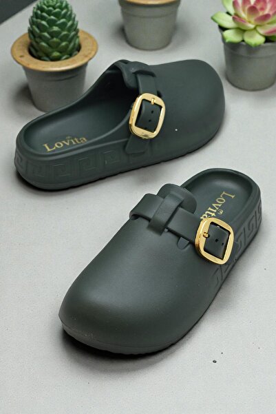 ISPARTALILAR 303 Comfortable Orthopedic Sole Daily Women's Slippers Closed Fr...