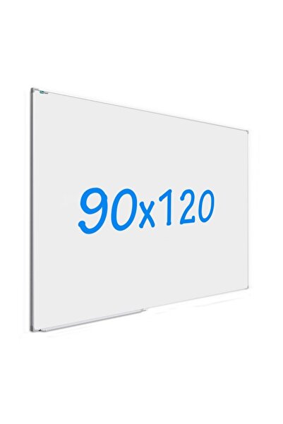 PROCART Magnetic whiteboard, 90x120 cm, slim aluminum frame, marker holder