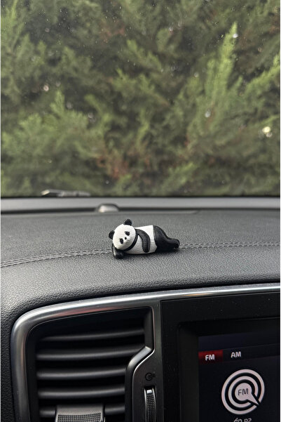 hobier قطعة واحدة من زينة السيارة على شكل باندا صغيرة لطيفة، هدية، ديكور طاول...