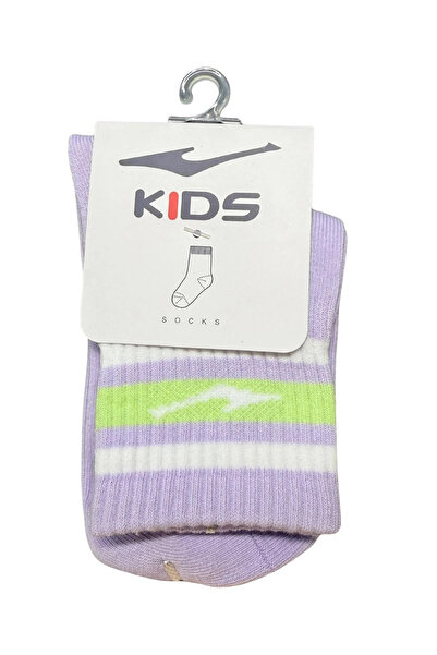 ERKE Light Purple Unisex Half Socks Model Code: (75323112076703-21)