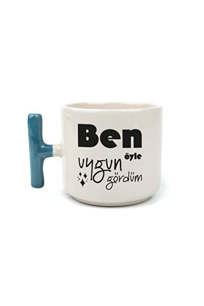 Kırtasiye Ofisi That's How I Saw It. Blue Handle t Laf Pushing Gift Cup Mug C...