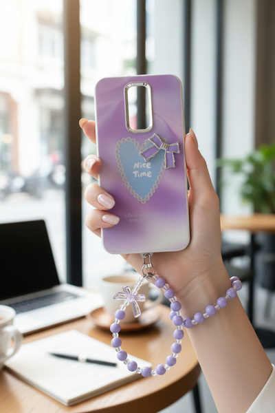 batuteknoloji Redmi 8-8A Airbagli Kalp Detay Tasarımlı Tutamaçlı Kurdela BTU ...