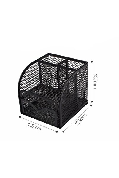 M&G Multifunctional desk organizer with writing instrument holder, MESH, metal,