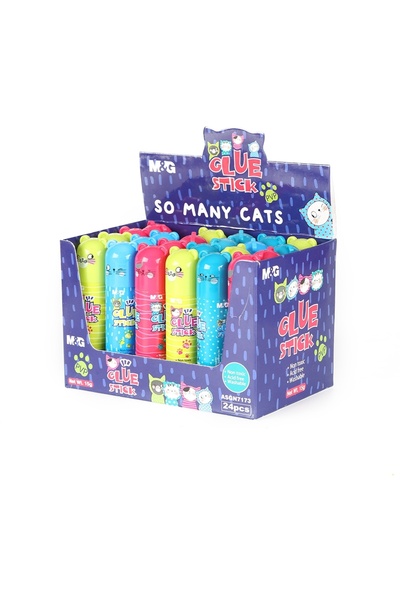 M&G Solid glue So many cats, PVP, 15g, 24 pcs/display,