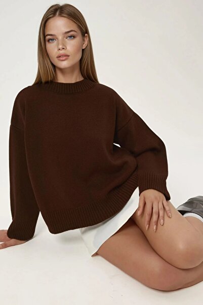 Hiccup Crew Neck Relax Fit Soft Knitwear Sweater
