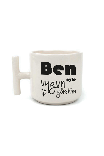 Kırtasiye Ofisi That's How I Saw It. White Handle t Laf Pushing Gift Cup Mug ...