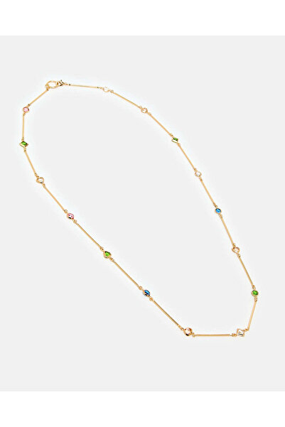 REDTAG قلادة نسائية مزينة بالذهب