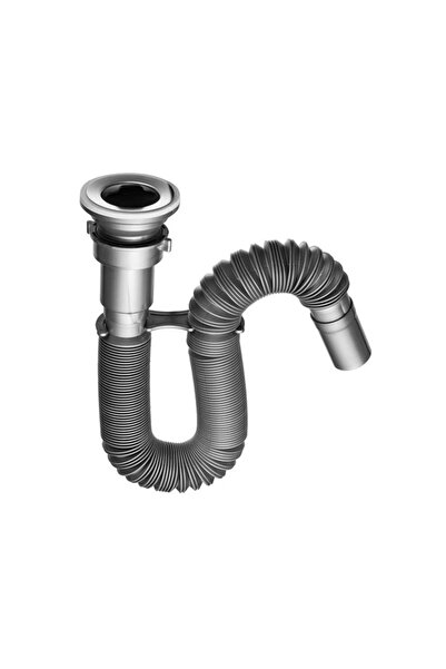 Adell Worm Körüklü Lavabo Sifonu(32cm)