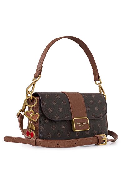 Pierre Cardin Brown Women's Crossbody Bag Model Code: (05Pc25K10348Mn Kh)