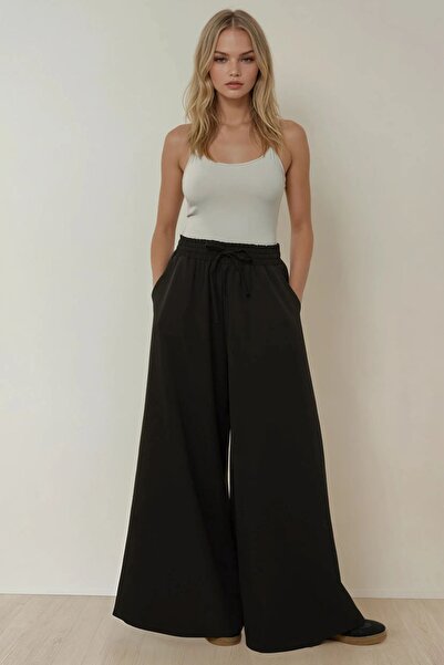 Hiccup بنطال واسع الساق برباط في الخصر