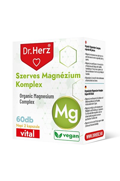 Dr Herz Magnesium + vitamin B6 + zinc capsules 60 pcs