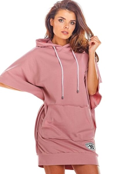 Awama Dress M215 - Pink - One size