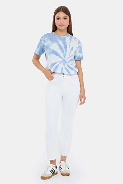 Hiccup Tricou din bumbac spălat cu acid, croială relaxată