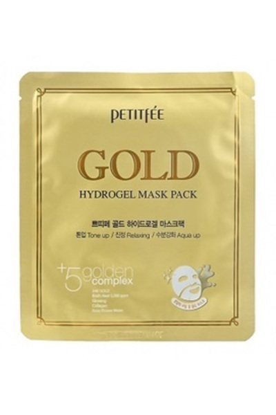 Inna marka PETITFEE Gold Hydrogel Mask Pack +5 golden complex 32 gr - Hydroge...