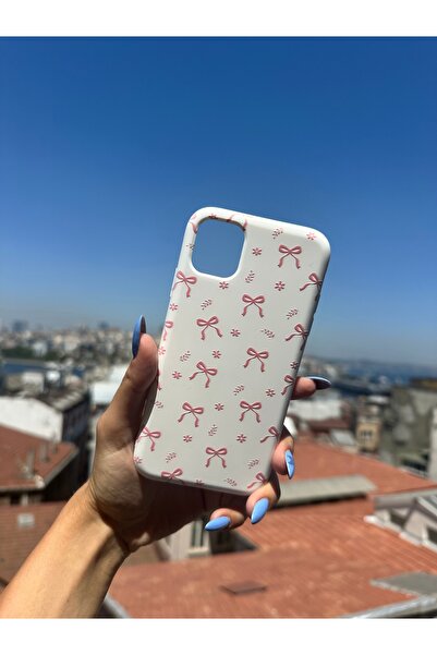 Mobildizayn REALME C55 Uyumlu Desenli Beyaz Telefon Kılıfı