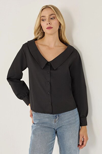 Hiccup Cămașă cu croială dreaptă și guler cu detalii